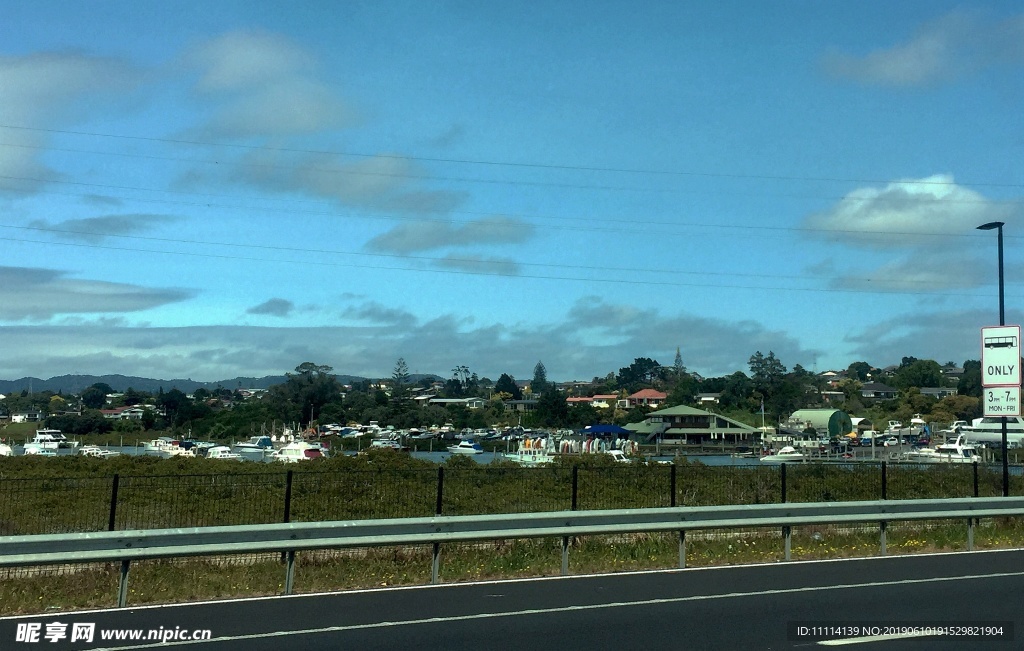 新西兰20号高速路风景