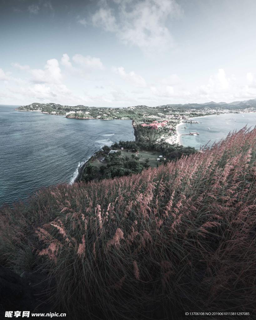 海岸山坡
