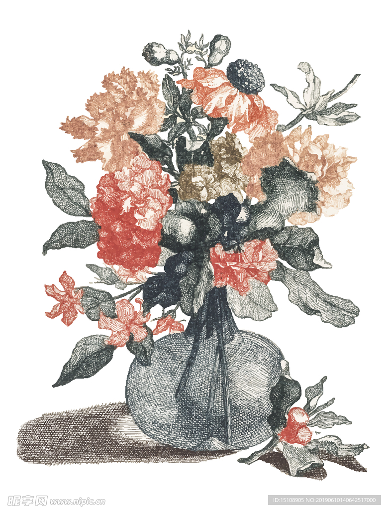 素描花瓶