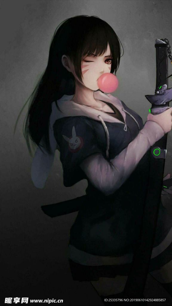手机壁纸  二次元  美女