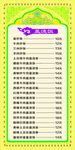 兰州拉面价格表