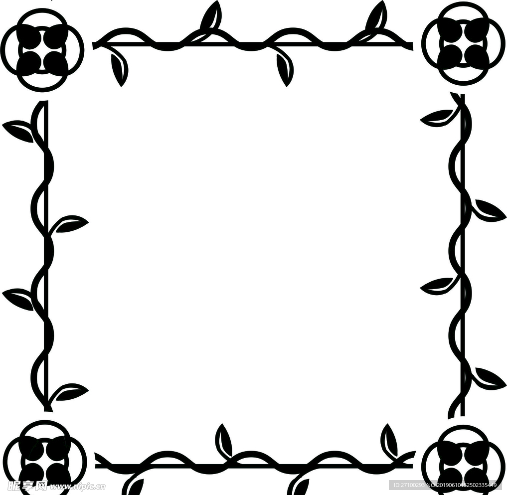 花纹边框 底纹边框 设计 相框