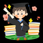 学士帽毕业