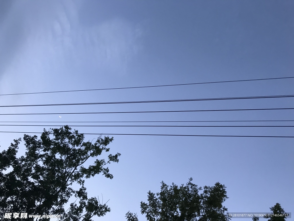电线五线谱