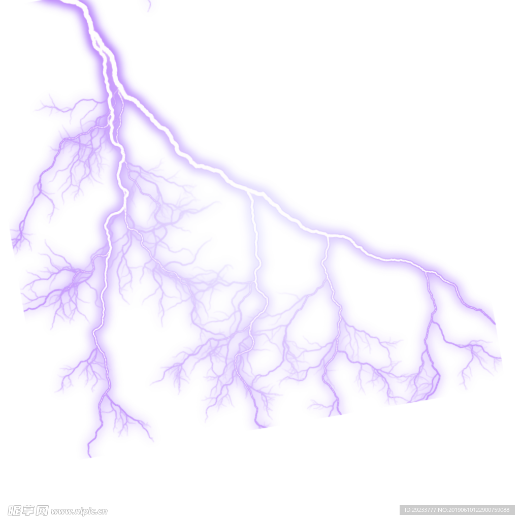 闪电免抠素材