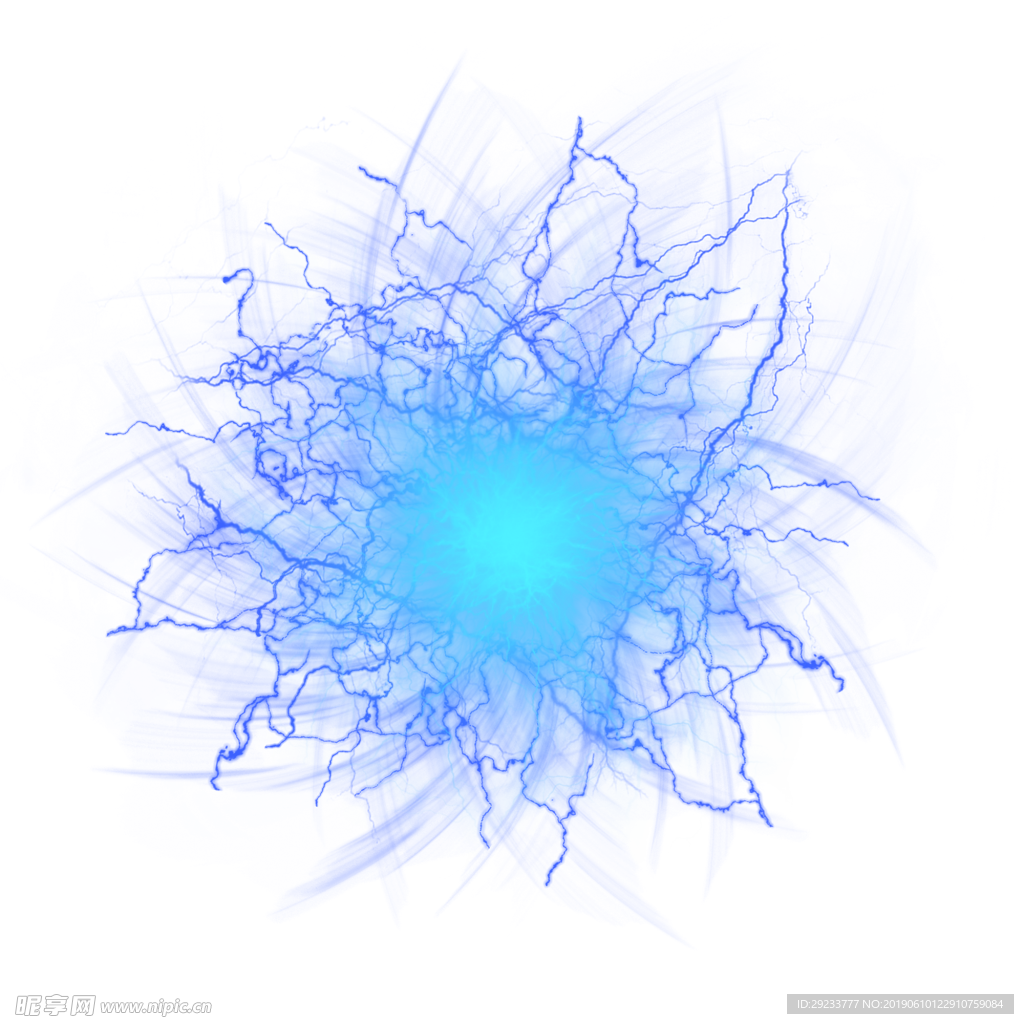 闪电免抠素材