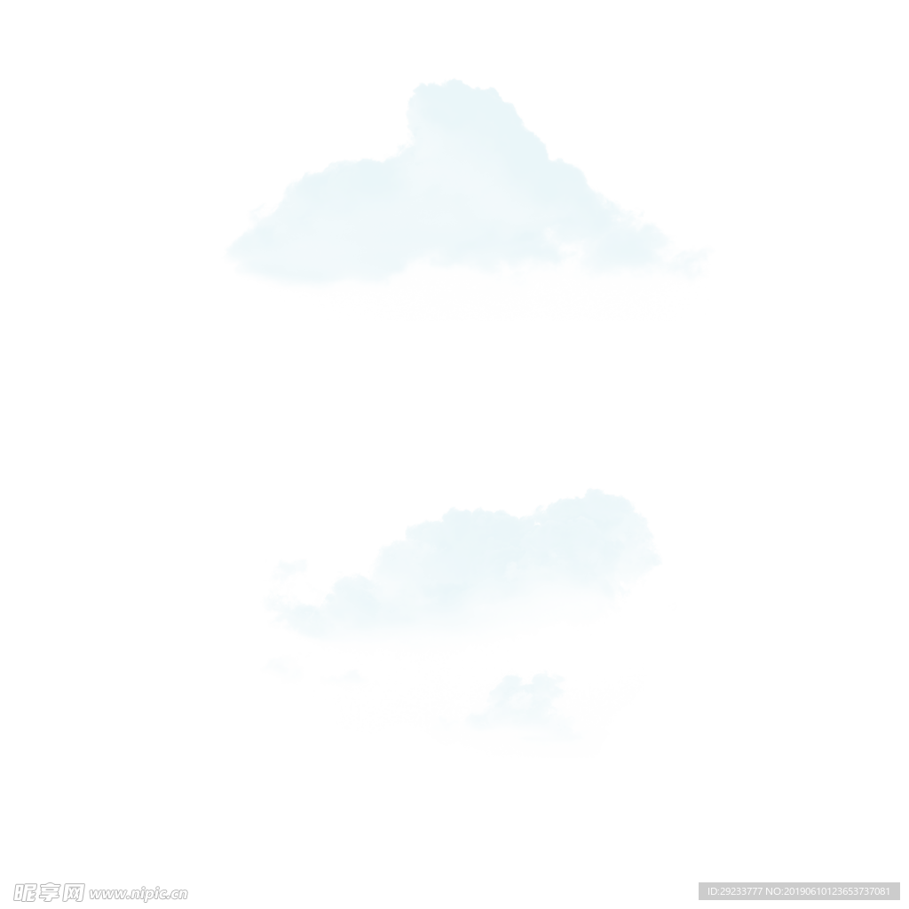 白云免抠素材
