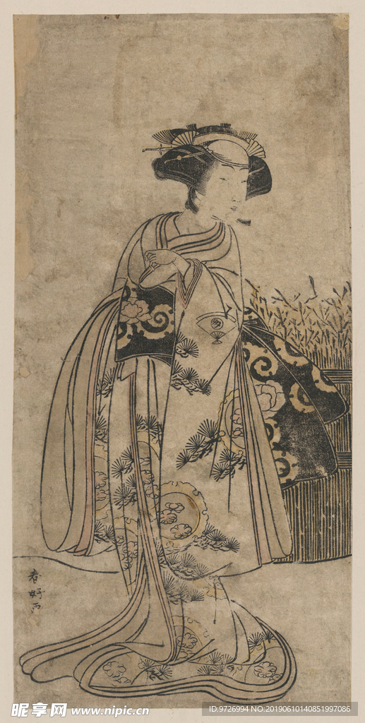 胜川春好浮世绘作品