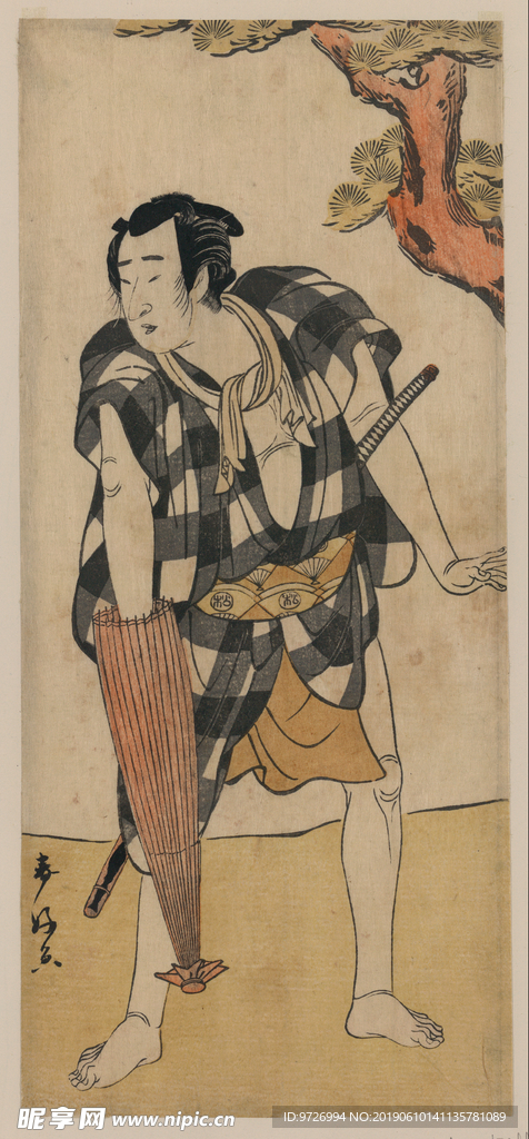 胜川春好浮世绘作品