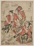 胜川春朗浮世绘作品