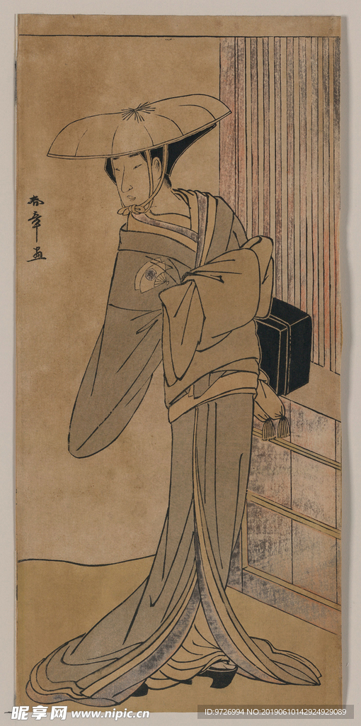 胜川春章浮世绘作品
