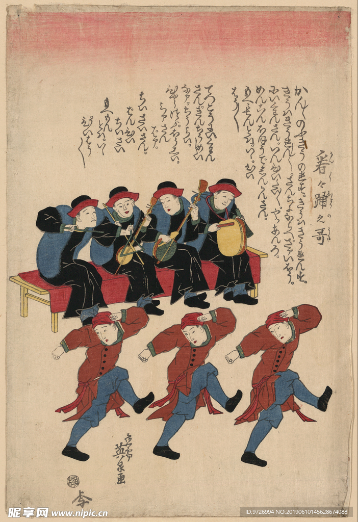 渓斎英泉浮世绘作品