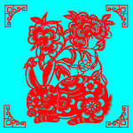 兔子剪纸
