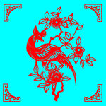 花鸟剪纸