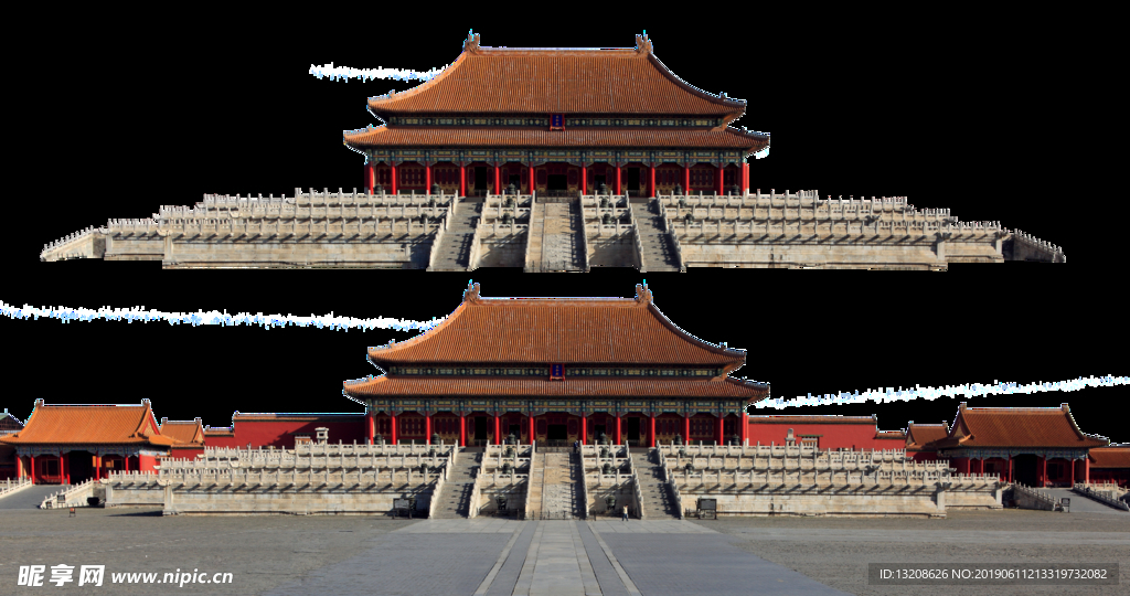 紫禁城 故宫 京城 中国风建筑