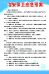 治安保卫应急预案