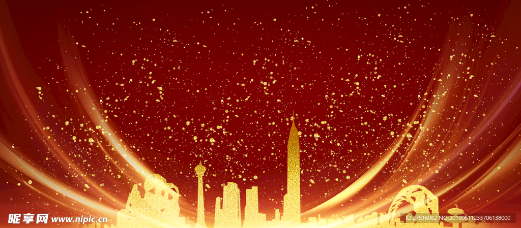 红金背景