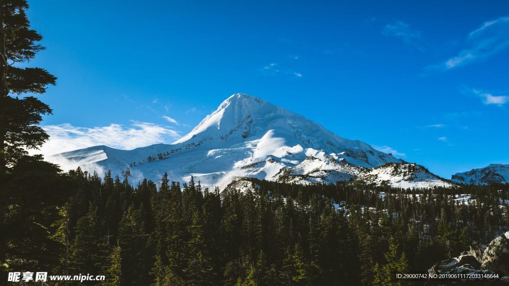 山脉 大山 山峰 高峰 雪山