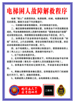 电梯困人故障解救程序