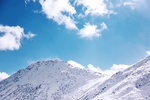 蓝天白云 雪山风景  藏区风景