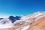 蓝天白云 雪山风景  藏区风景