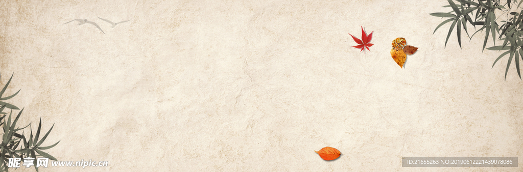 中国风山水画背景