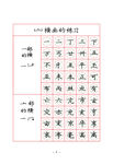 庞中华钢笔楷书规范字帖