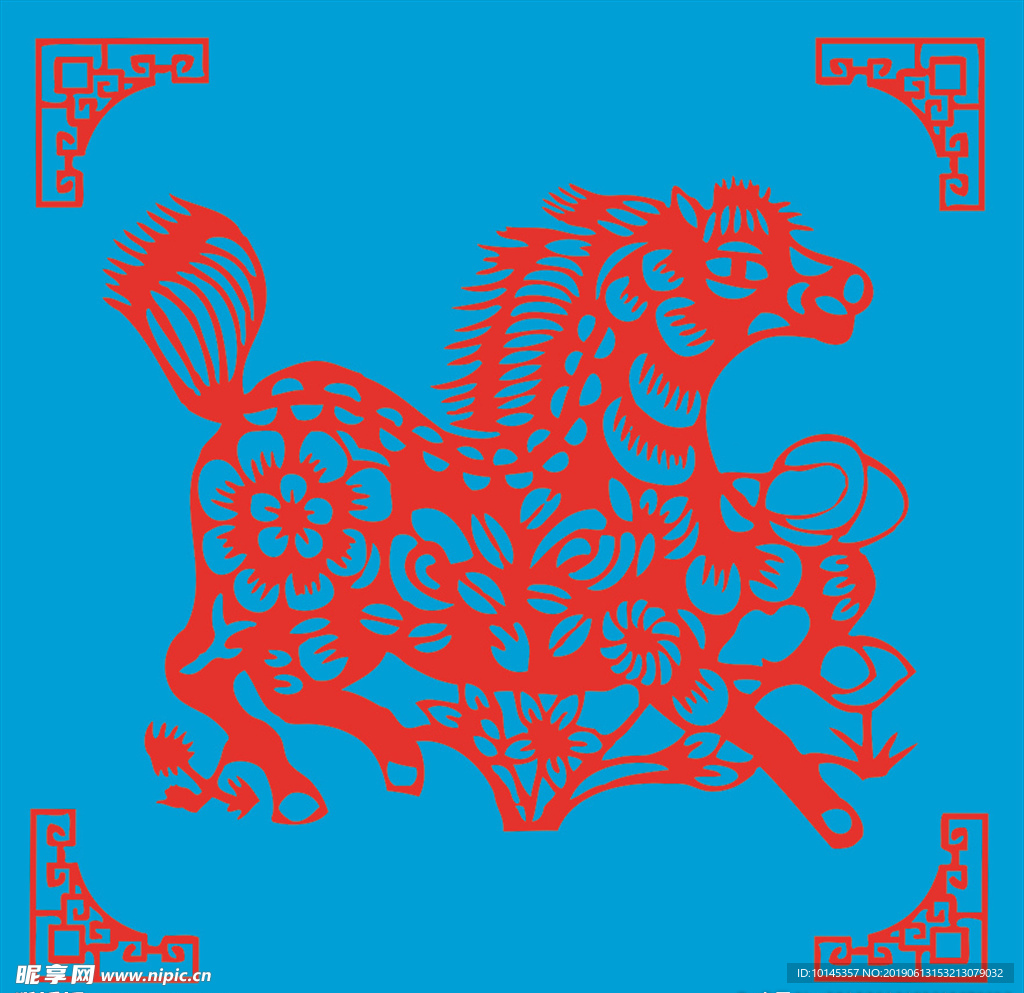 马剪纸