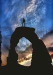 夕阳天空矢量素材文件