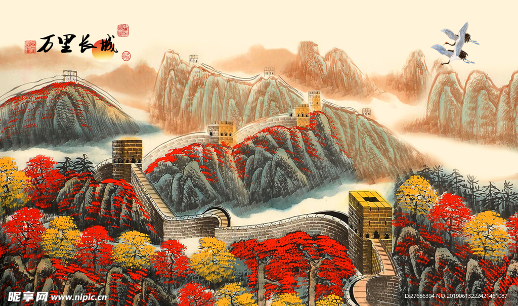 山水画 水墨山水画 意境山水画
