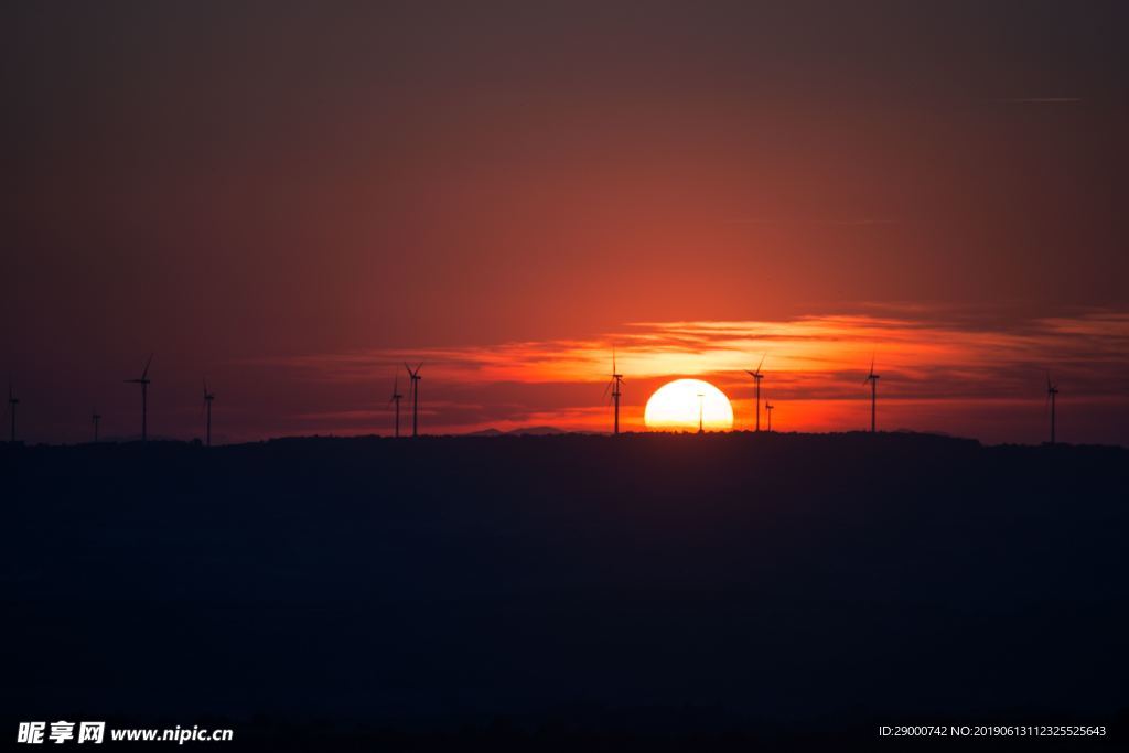 日出 黄昏 夕阳 彩霞 美景