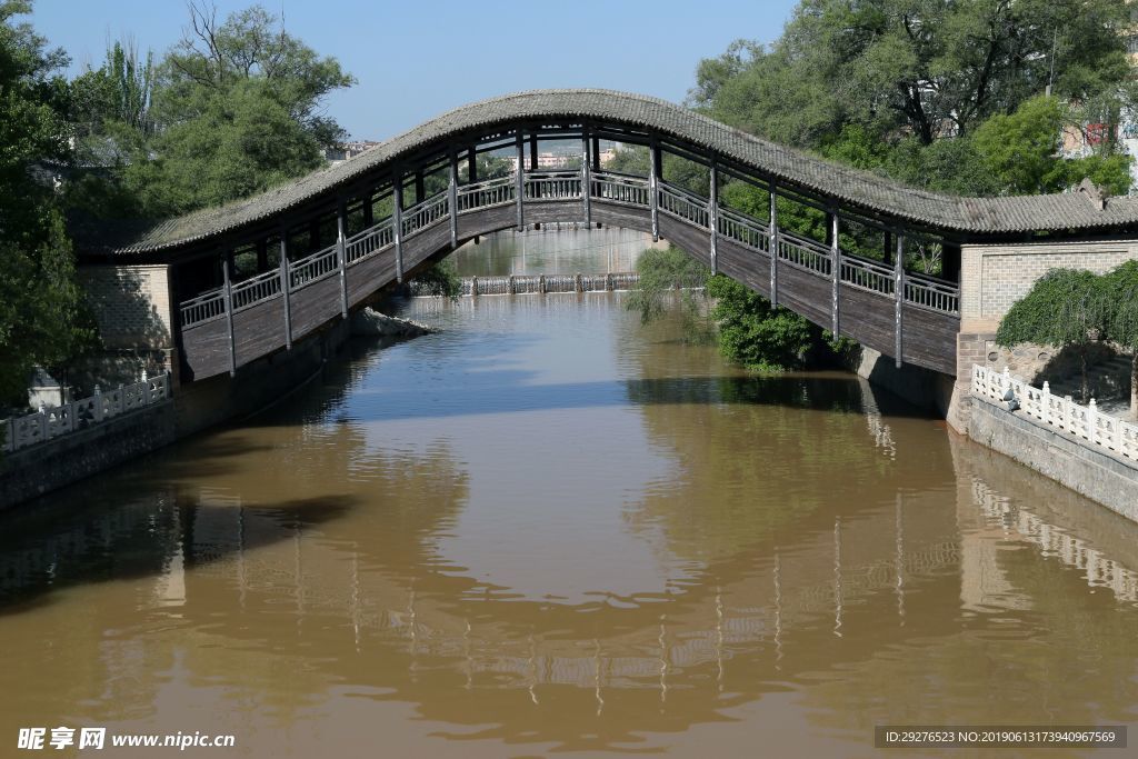 灞陵桥，千里渭河第一桥