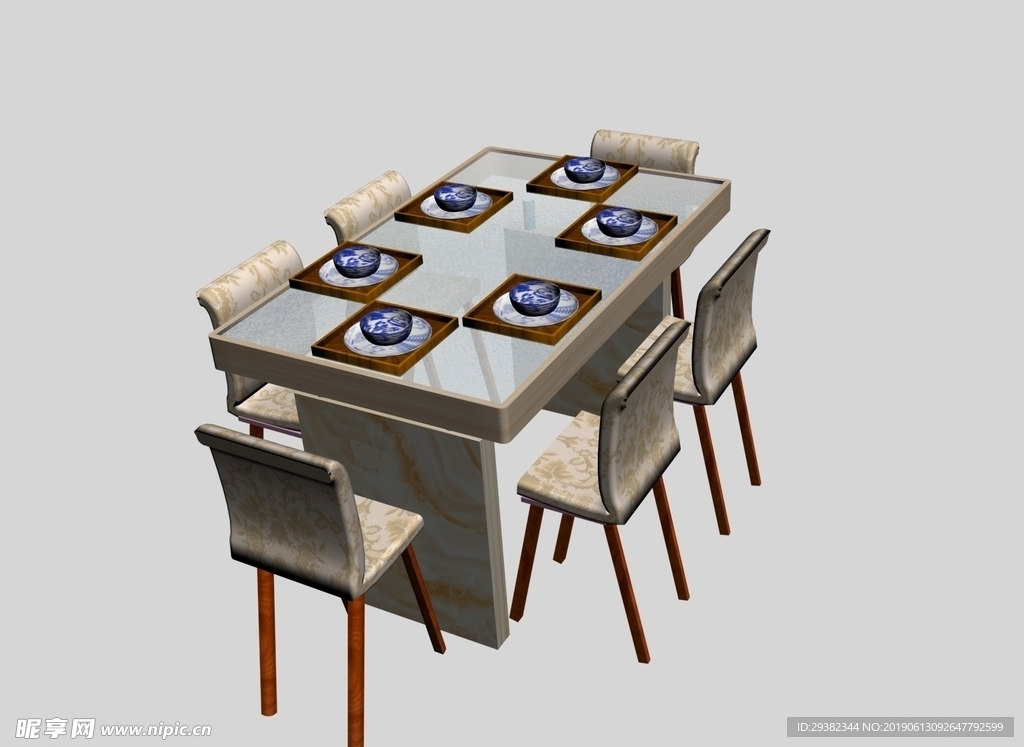 3D餐桌