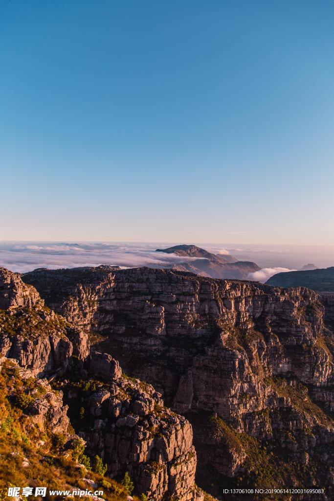 壮丽山峰