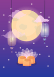 中秋节海报素材