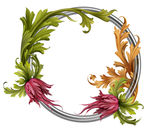 绝美手绘鲜花花束超清透明PNG