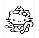 简笔画Keith猫