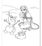 简笔画动漫冰雪公主