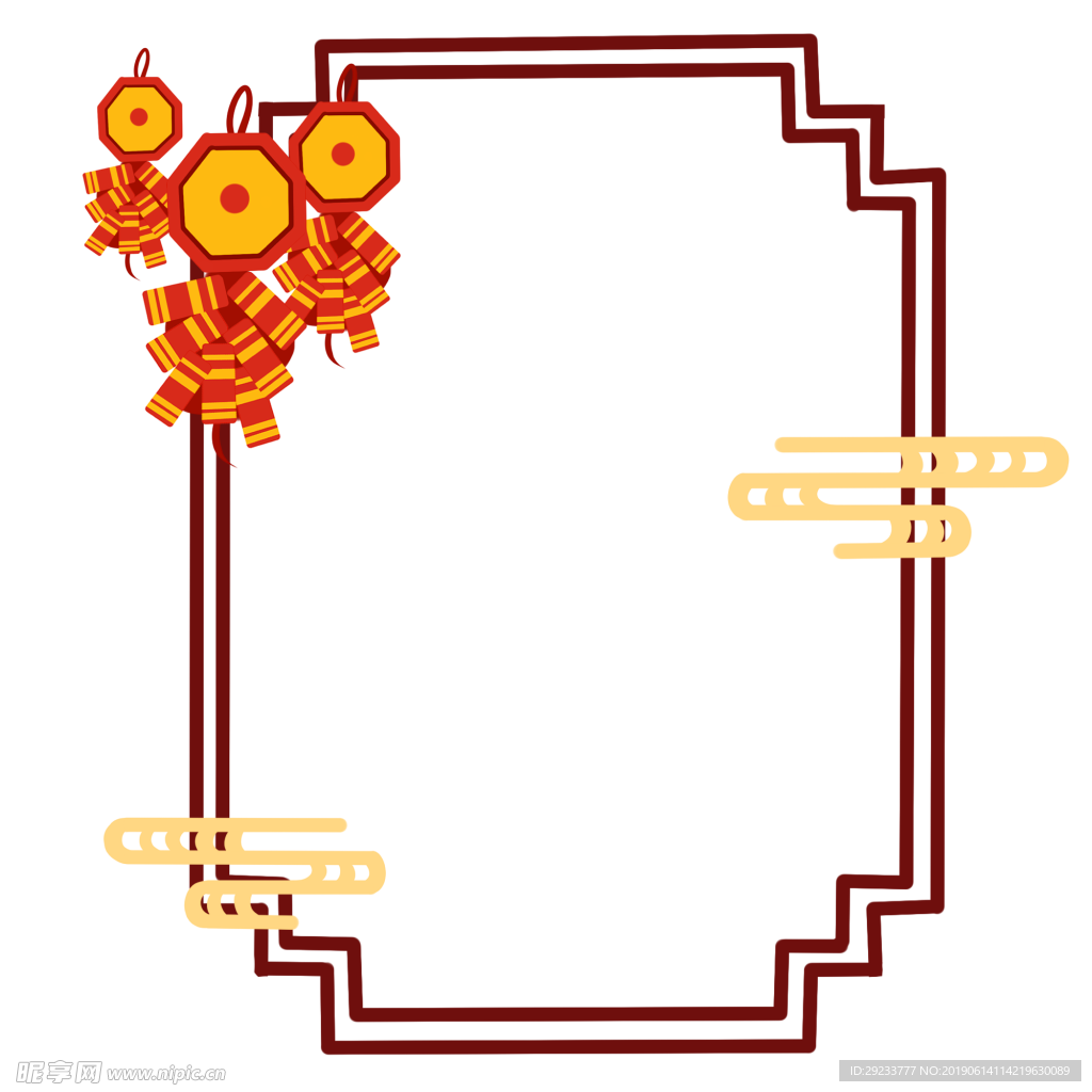 边框免抠素材