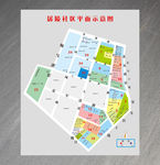 社区平面示意图