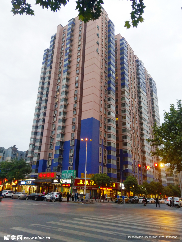 城市高楼风景