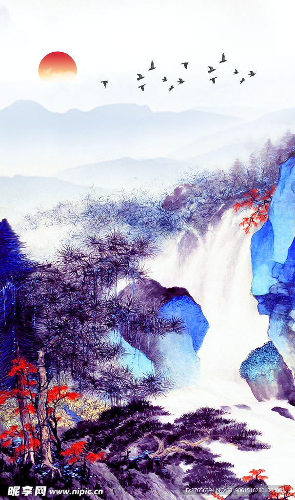 山水画