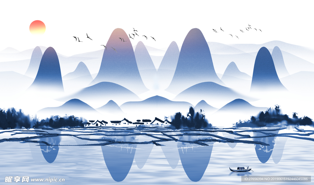 山水画