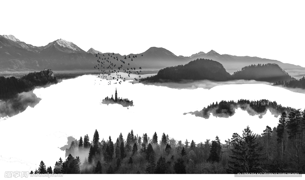 山水画
