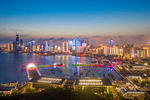 青岛奥帆中心夜景