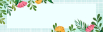 手绘小清新夏季商品banner