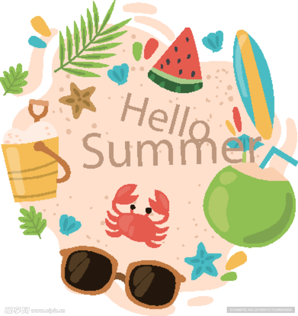 夏日素材