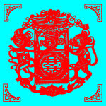 老鼠剪纸