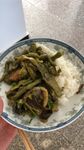 豆角盖饭