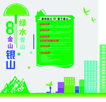 保护森林文化墙